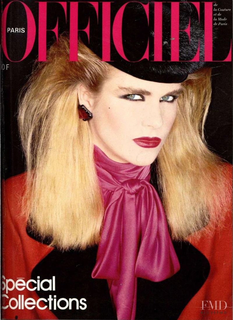  featured on the L\'Officiel France cover from September 1981