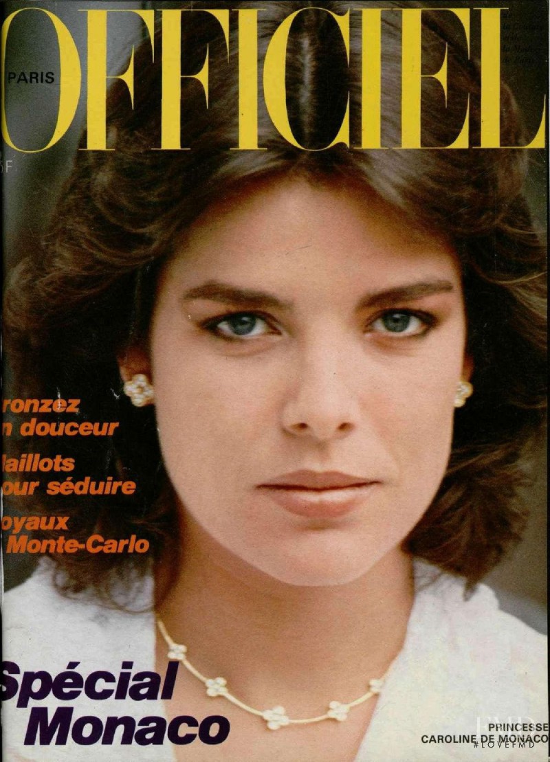 Princesse Caroline De Monaco featured on the L\'Officiel France cover from June 1982