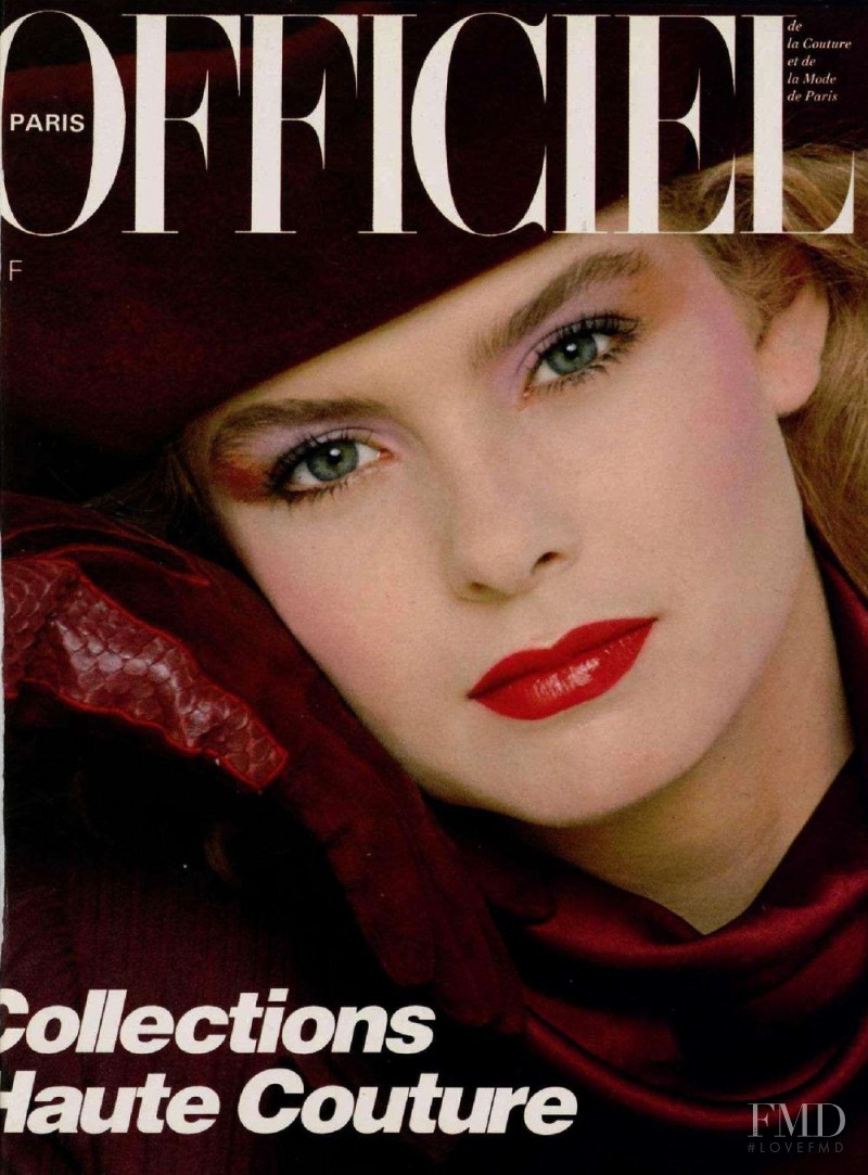  featured on the L\'Officiel France cover from September 1982
