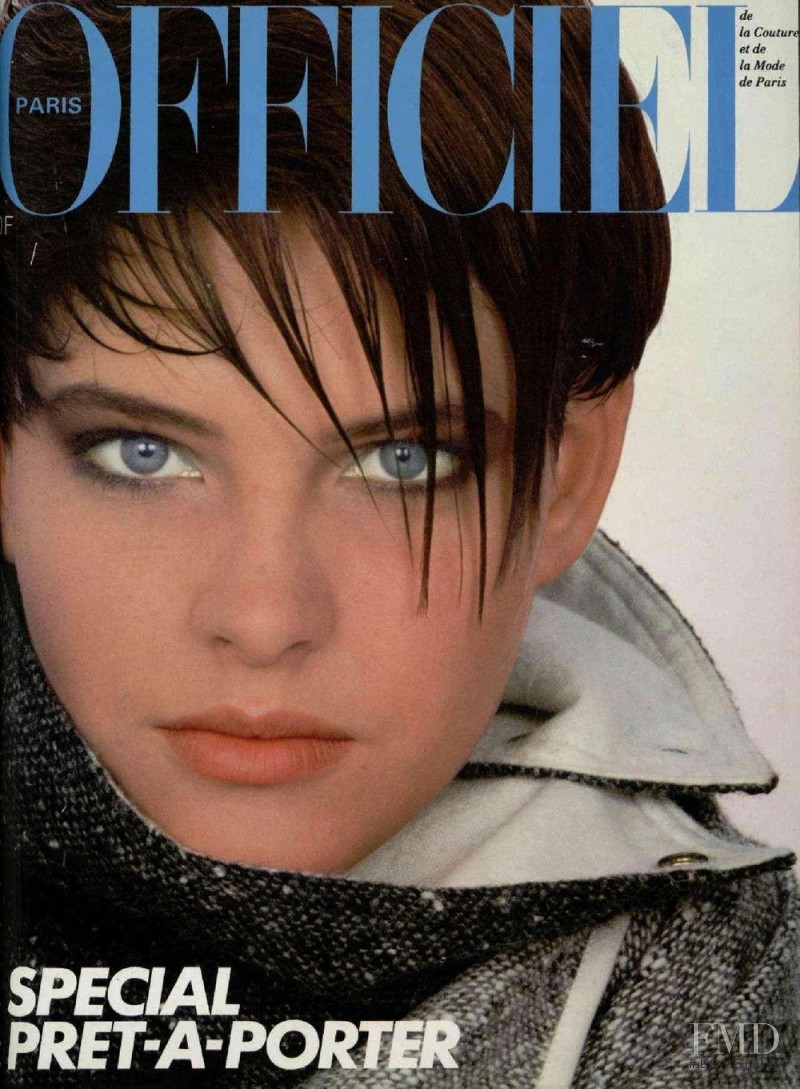 featured on the L\'Officiel France cover from August 1983