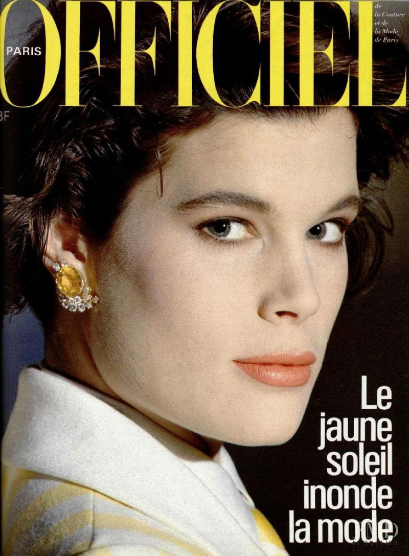  featured on the L\'Officiel France cover from April 1984