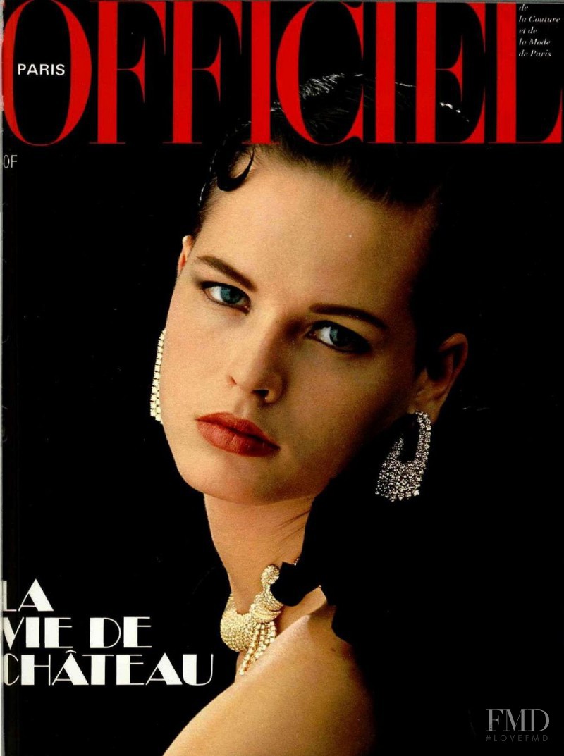  featured on the L\'Officiel France cover from December 1985