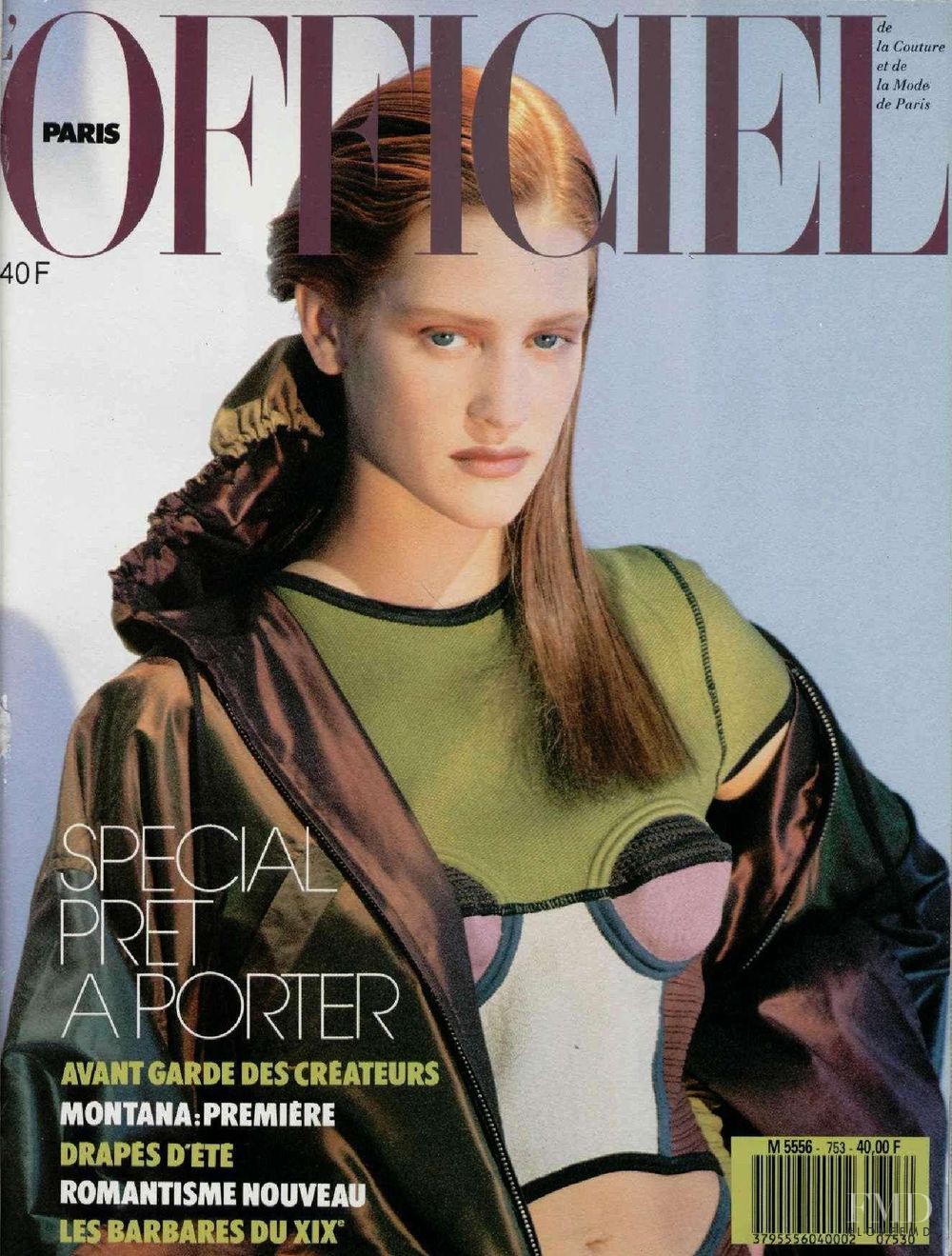 Cover of L'Officiel France , February 1990 (ID:1891)| Magazines | The FMD