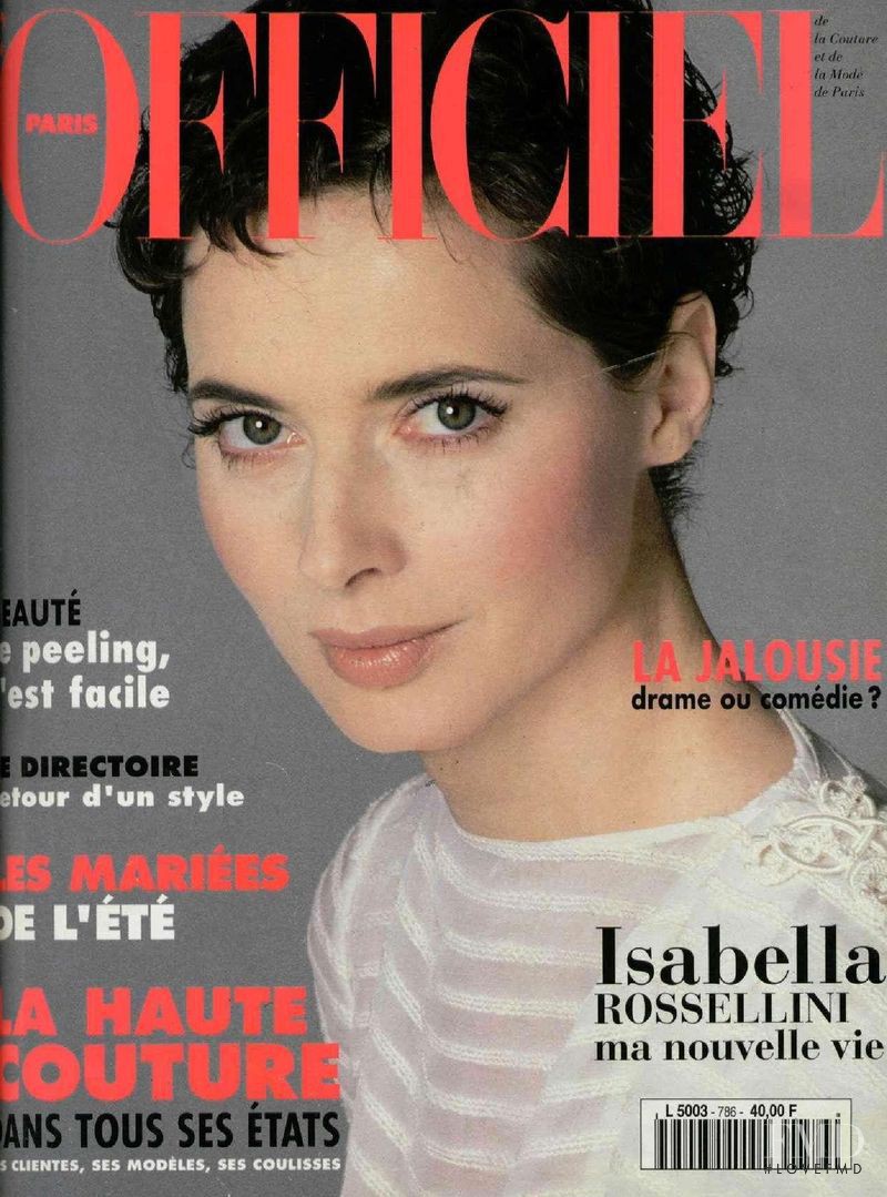  featured on the L\'Officiel France cover from March 1994