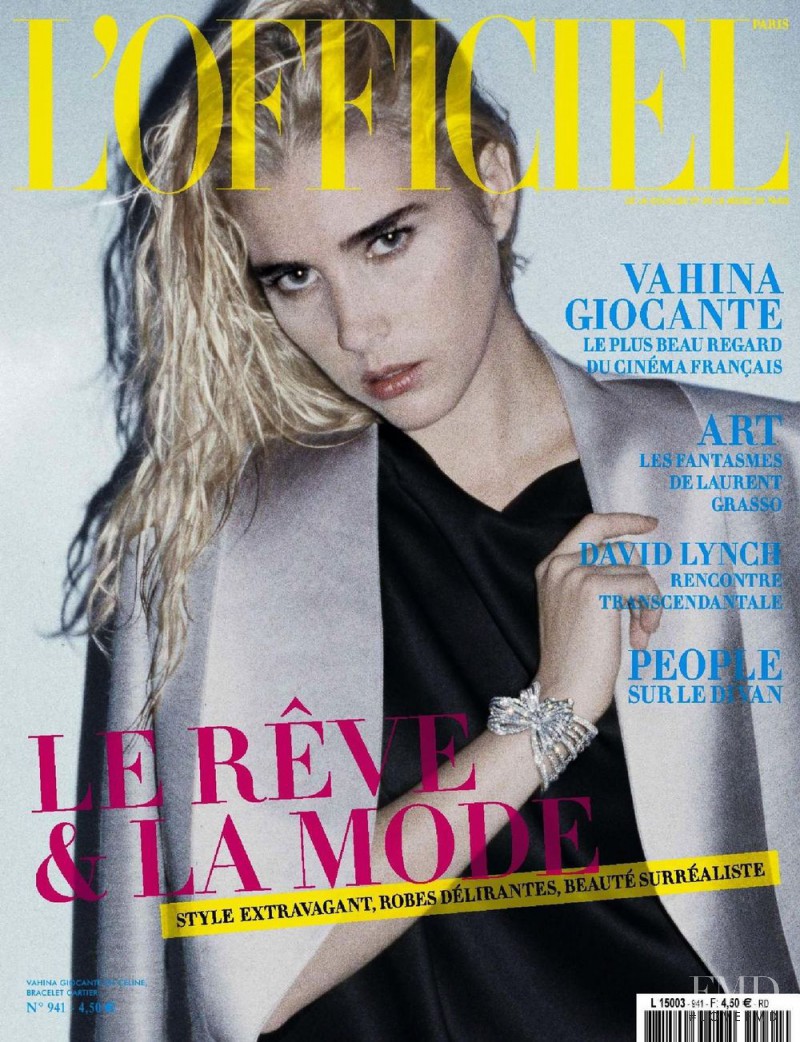 Vahina Giocante featured on the L\'Officiel France cover from December 2009