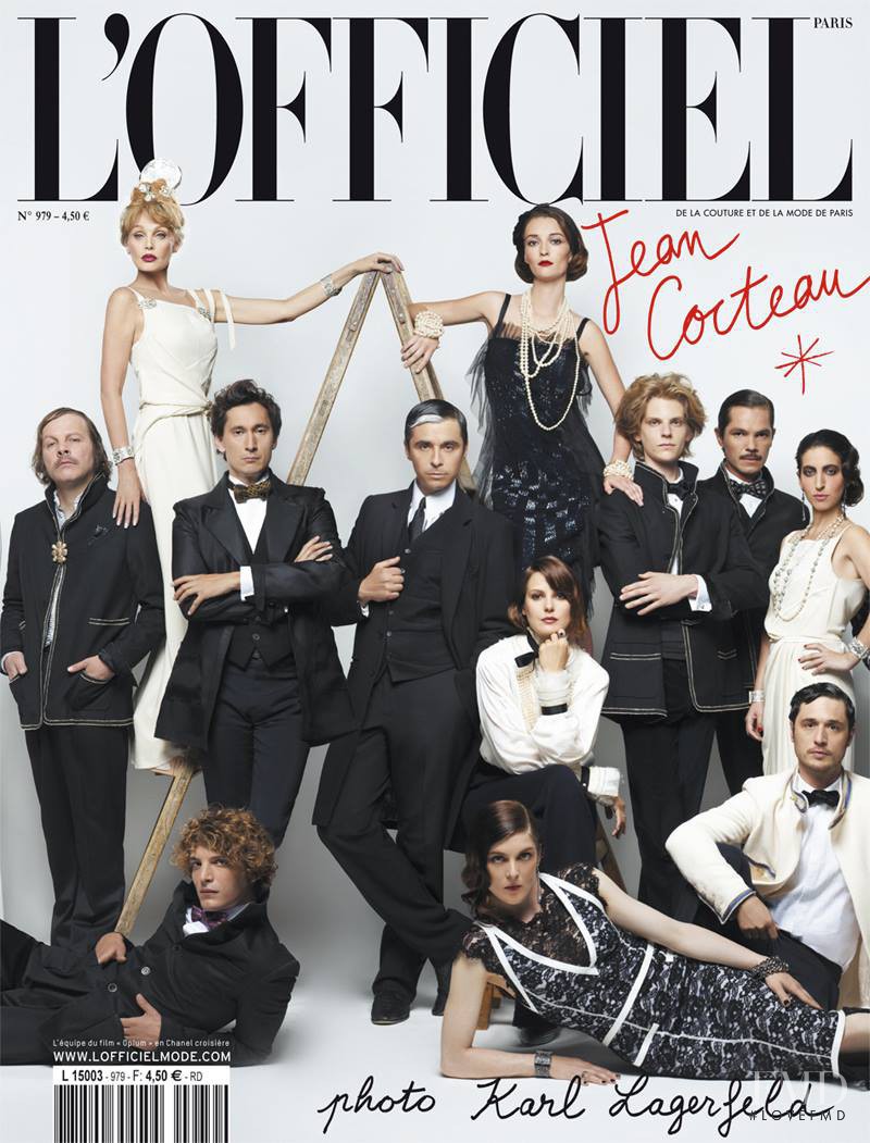 Audrey Marnay featured on the L\'Officiel France cover from October 2013