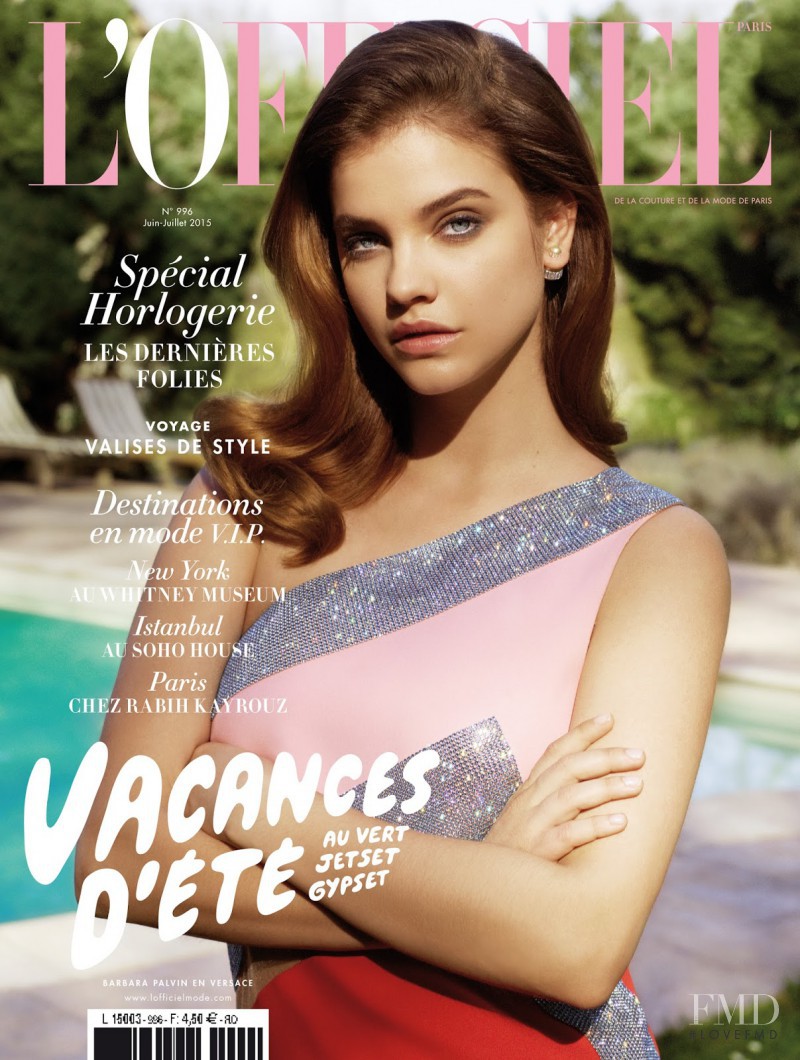 Barbara Palvin featured on the L\'Officiel France cover from June 2015