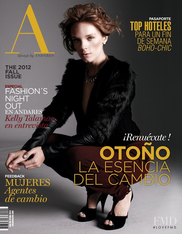 Ingrid Mogen featured on the A - The Style Guide by Andares cover from September 2012