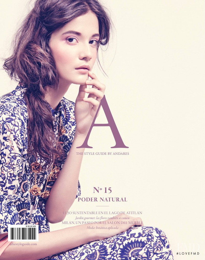 Andrea featured on the A - The Style Guide by Andares cover from May 2014