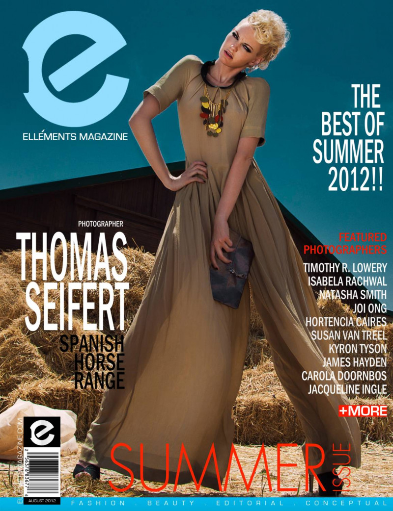  featured on the Elléments cover from August 2012