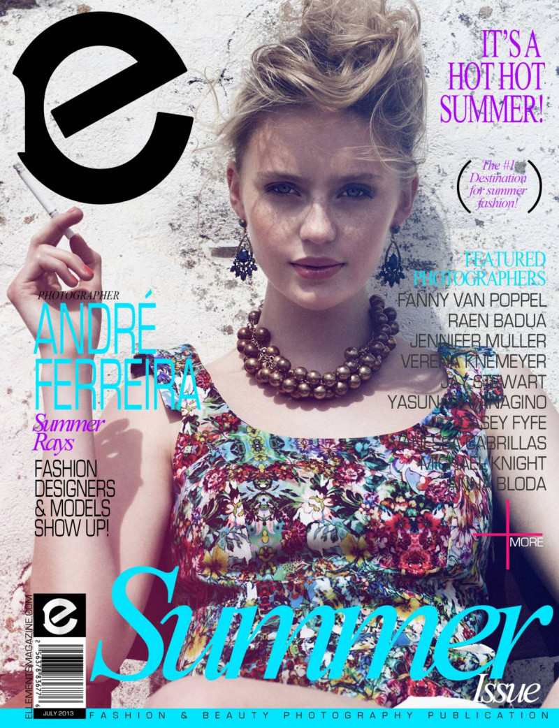  featured on the Elléments cover from July 2013