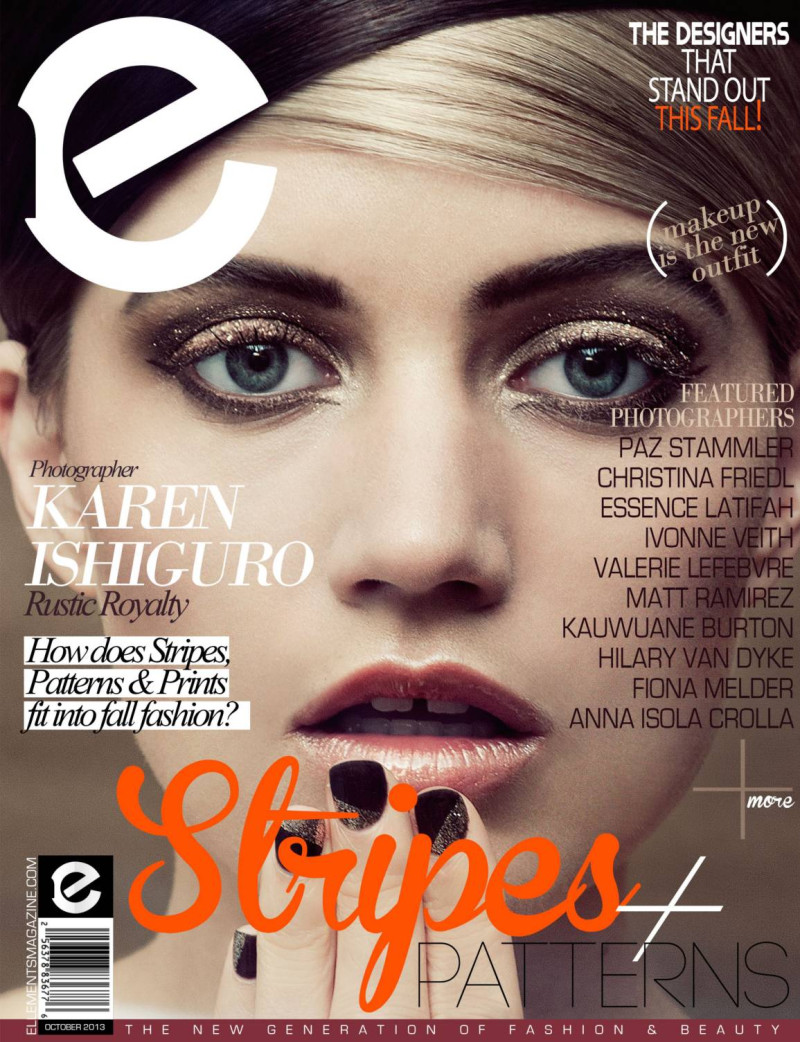  featured on the Elléments cover from October 2013