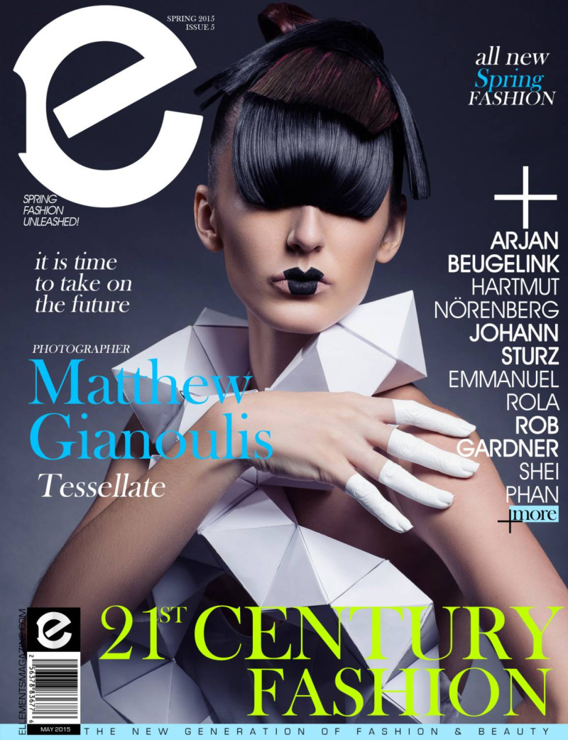 Matthew Gianoulis featured on the Elléments cover from May 2015