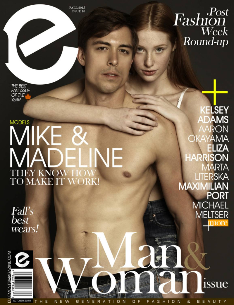 Mike, Madeline featured on the Elléments cover from October 2015