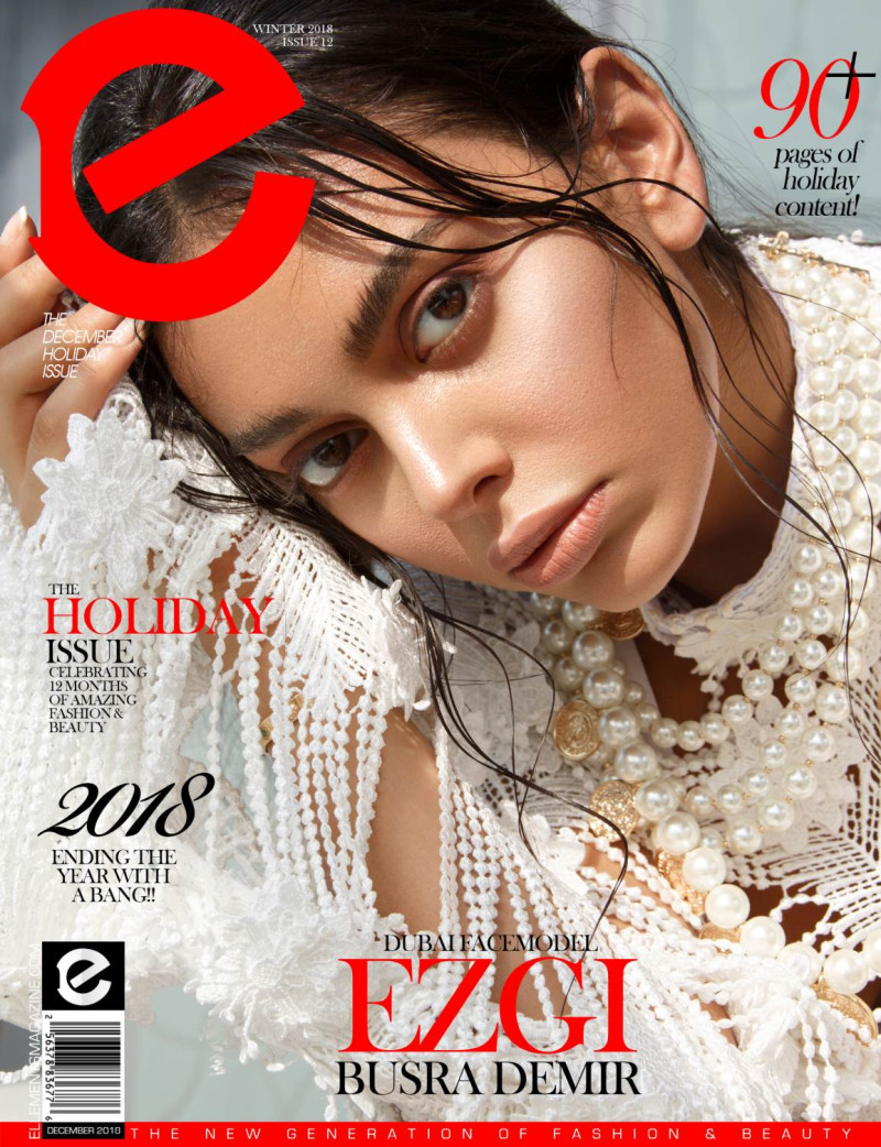 Ezgi Busra Demir featured on the Elléments cover from December 2018