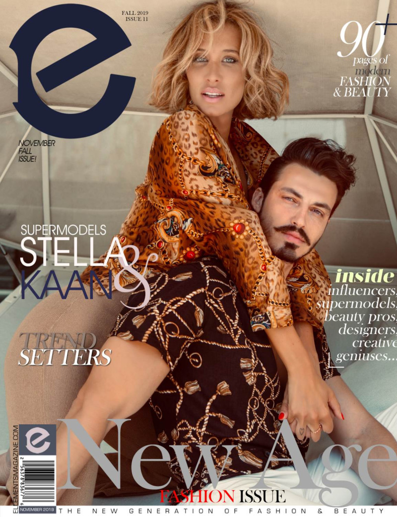 Stella Manente, Kaan Akinci  featured on the Elléments cover from November 2019