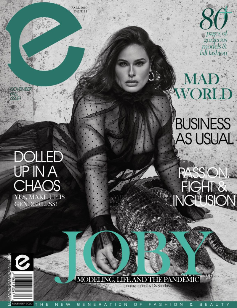 Joby Bach featured on the Elléments cover from November 2020