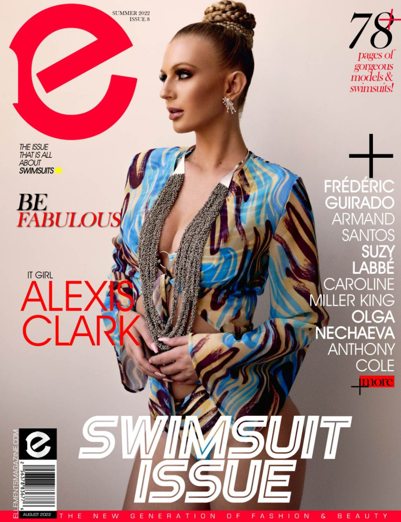 Alexis Clark featured on the Elléments cover from June 2022