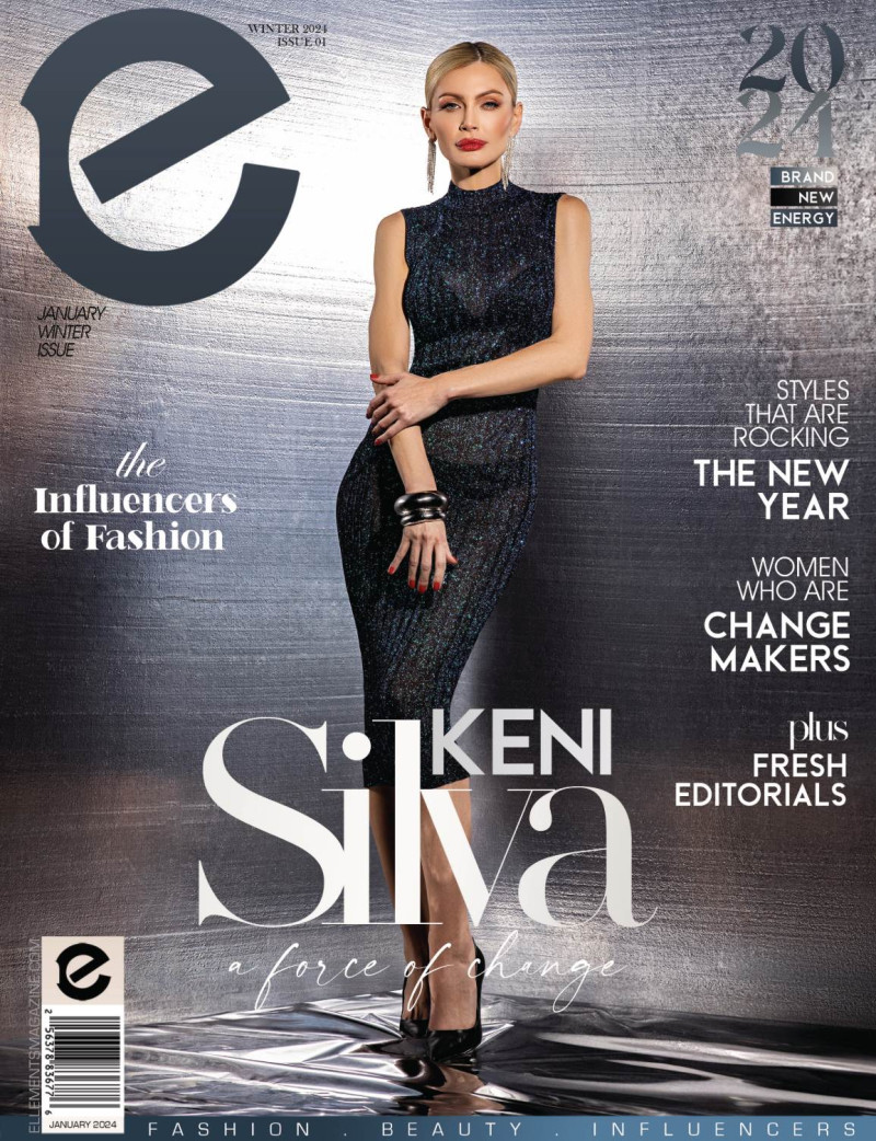 Keni Silva 
 featured on the Elléments cover from January 2024