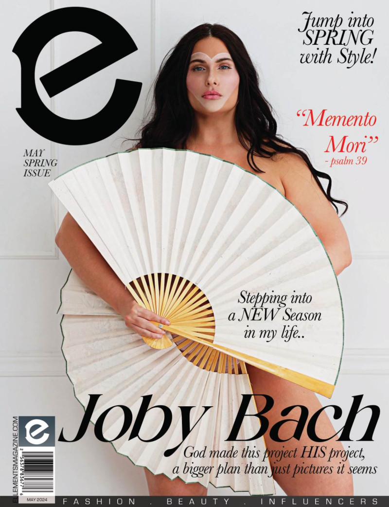 Joby Bach featured on the Elléments cover from May 2024