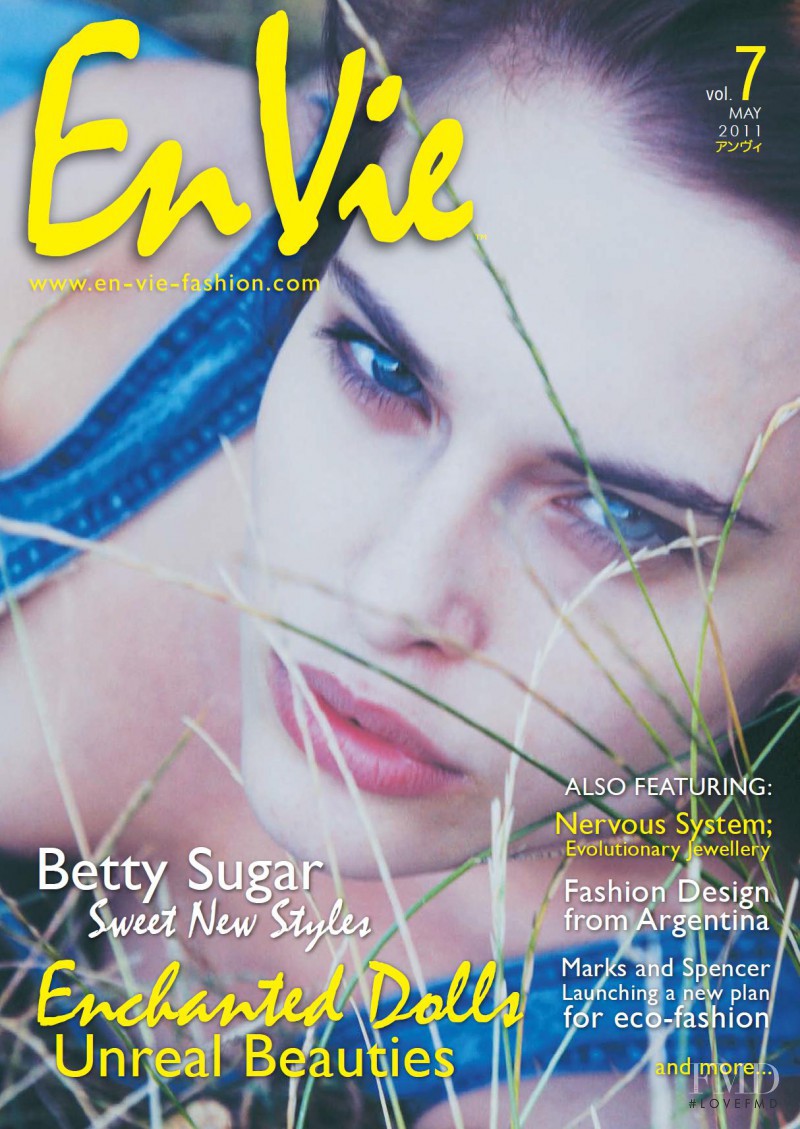 Lana Zakocela featured on the En Vie cover from May 2011