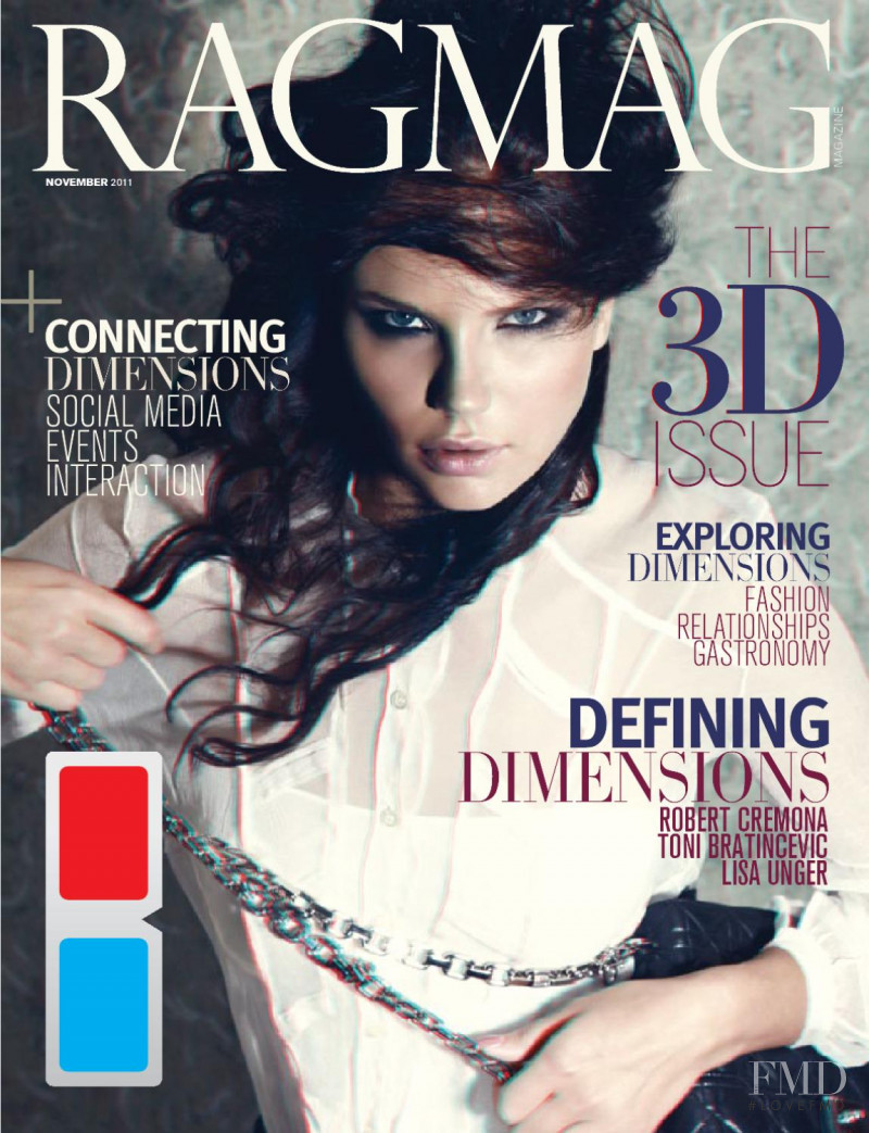  featured on the RagMag cover from November 2011