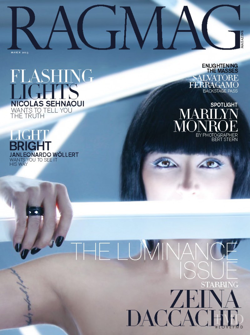  featured on the RagMag cover from March 2013