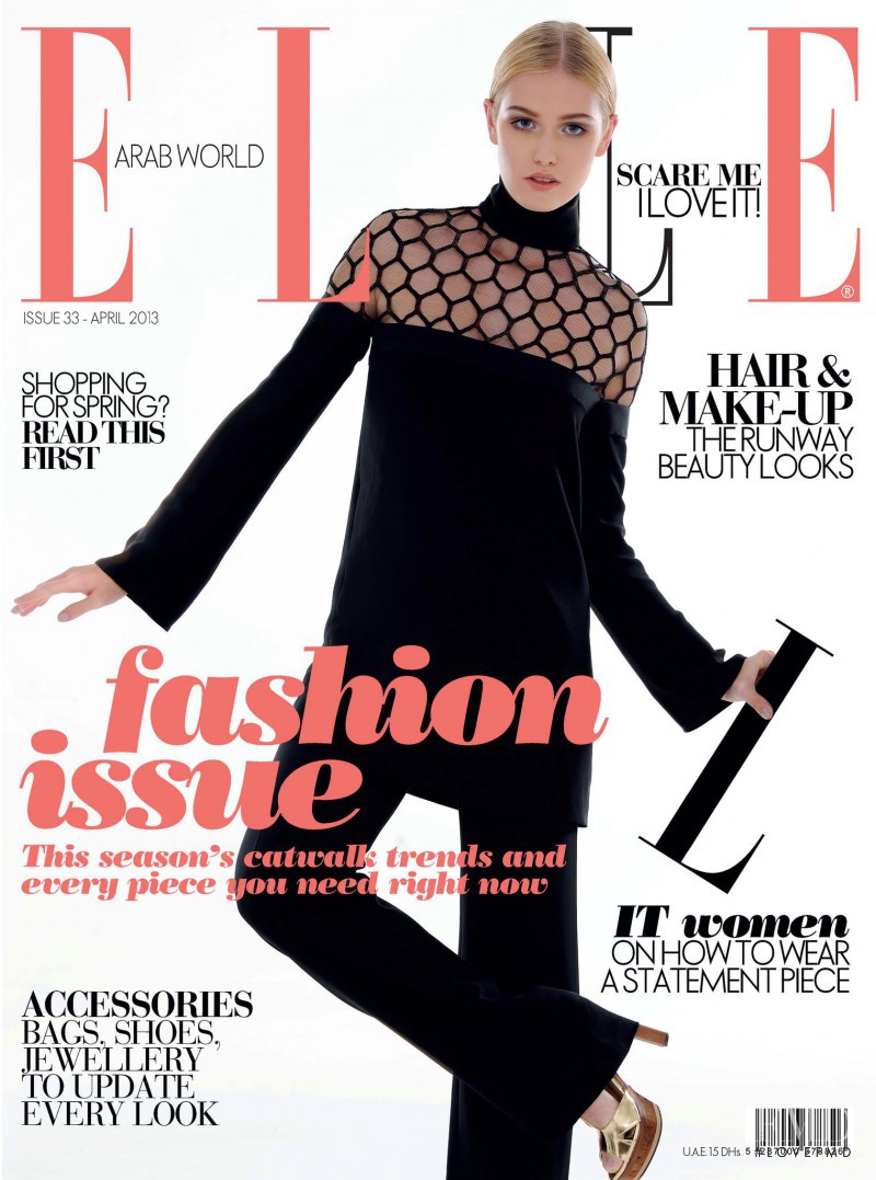  featured on the Elle Arabia cover from April 2013