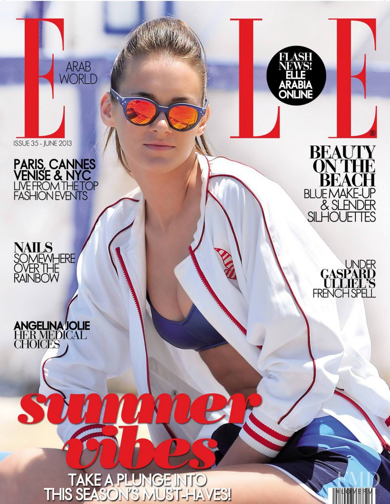  featured on the Elle Arabia cover from June 2013