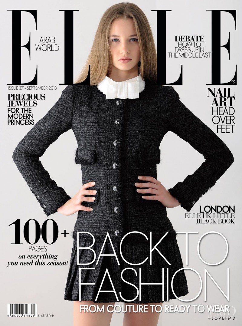  featured on the Elle Arabia cover from September 2013