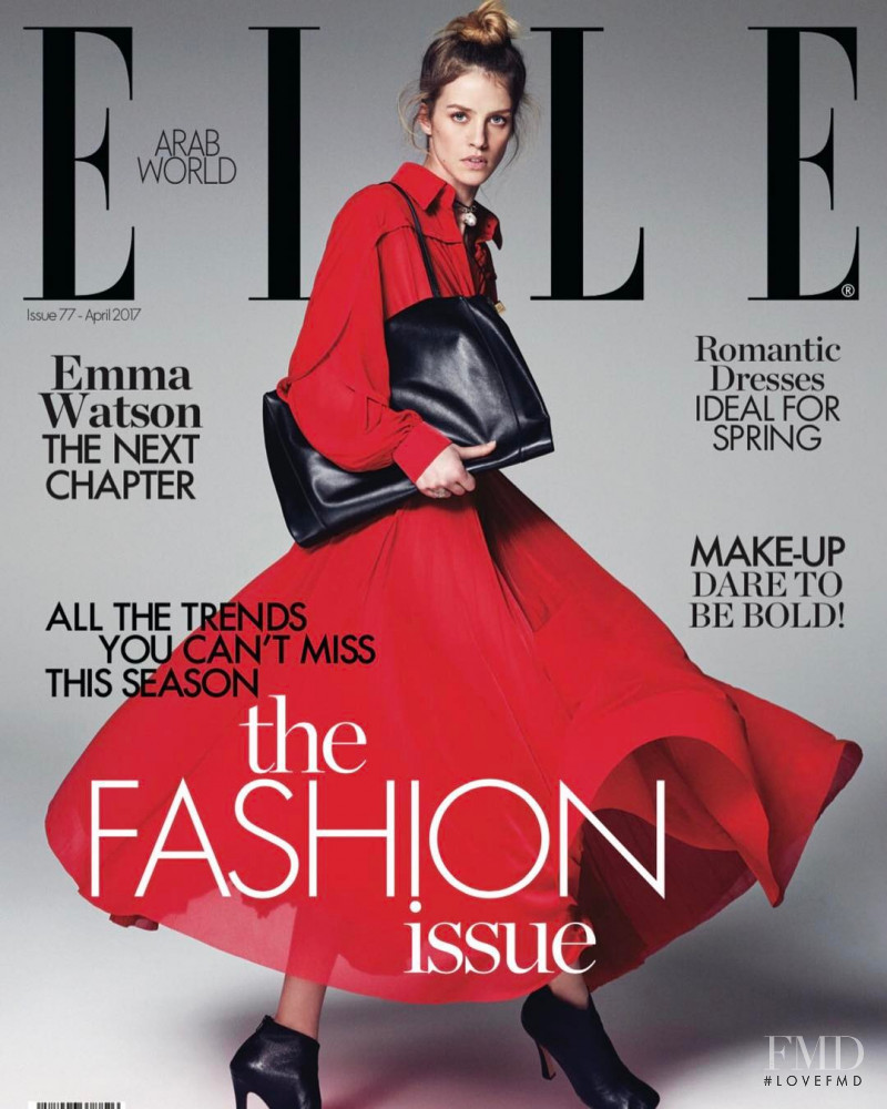 featured on the Elle Arabia cover from April 2017