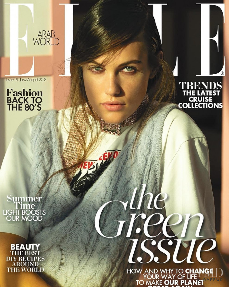  featured on the Elle Arabia cover from July 2018