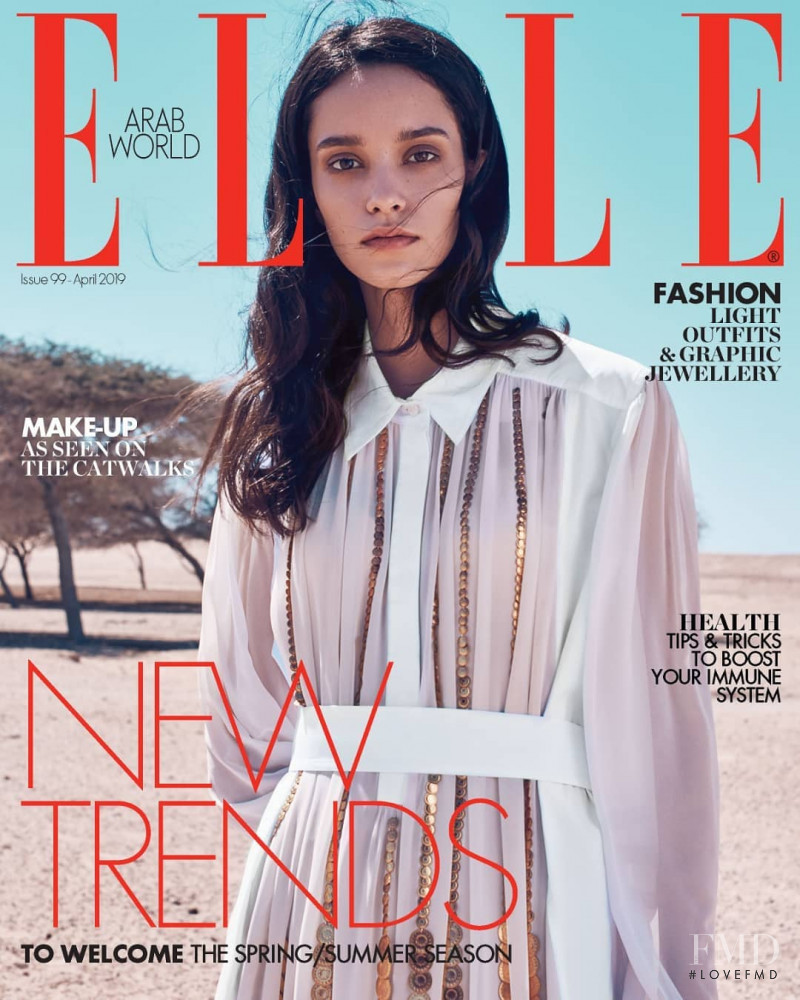  featured on the Elle Arabia cover from April 2019