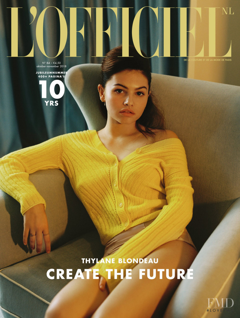 Thylane Blondeau featured on the L\'Officiel Netherlands cover from November 2018