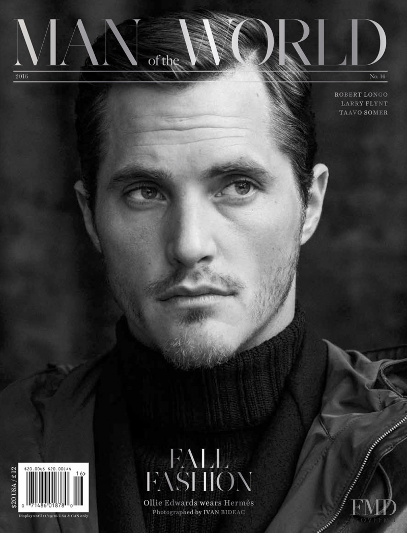 Ollie Edwards featured on the Man of the World cover from September 2016