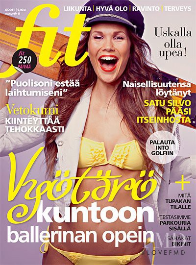  featured on the Fit Finland cover from June 2011