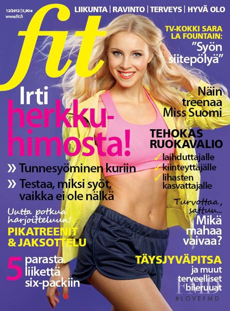 featured on the Fit Finland cover from December 2012