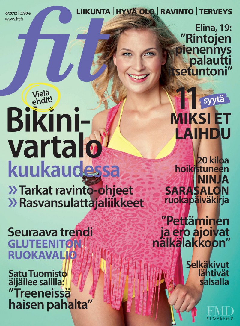  featured on the Fit Finland cover from June 2012