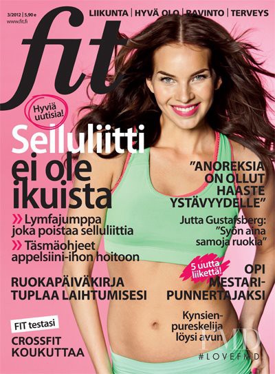  featured on the Fit Finland cover from March 2012