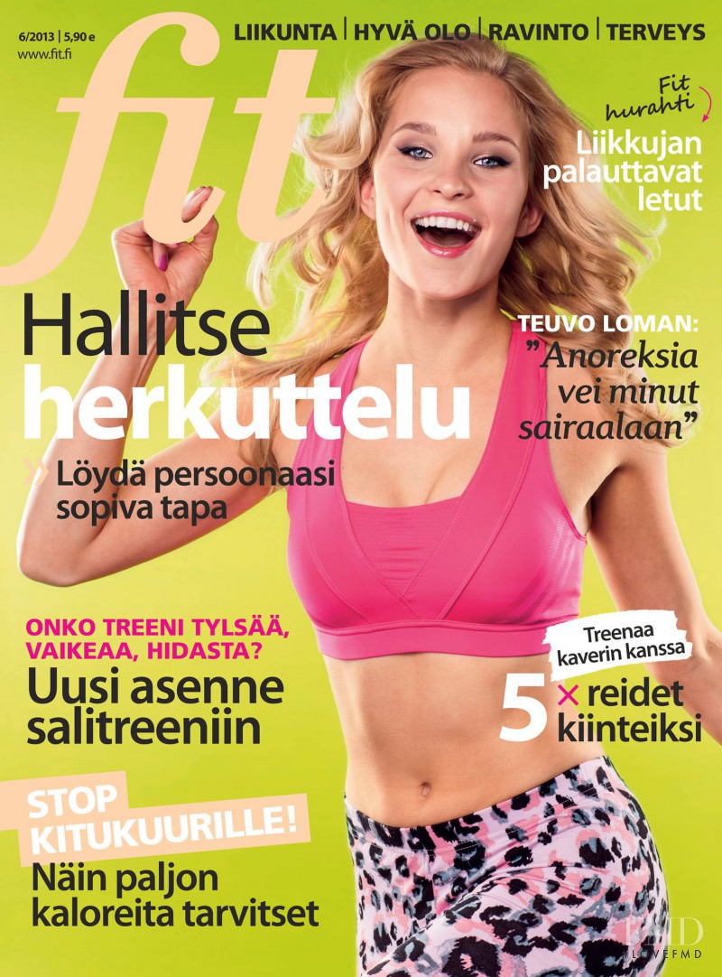  featured on the Fit Finland cover from June 2013