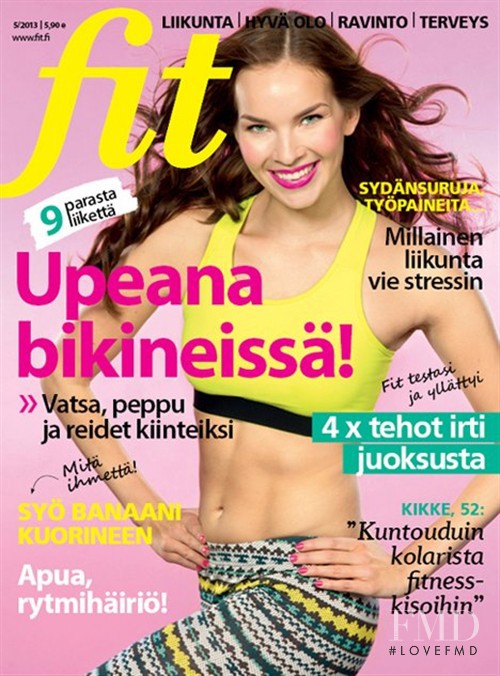  featured on the Fit Finland cover from May 2013