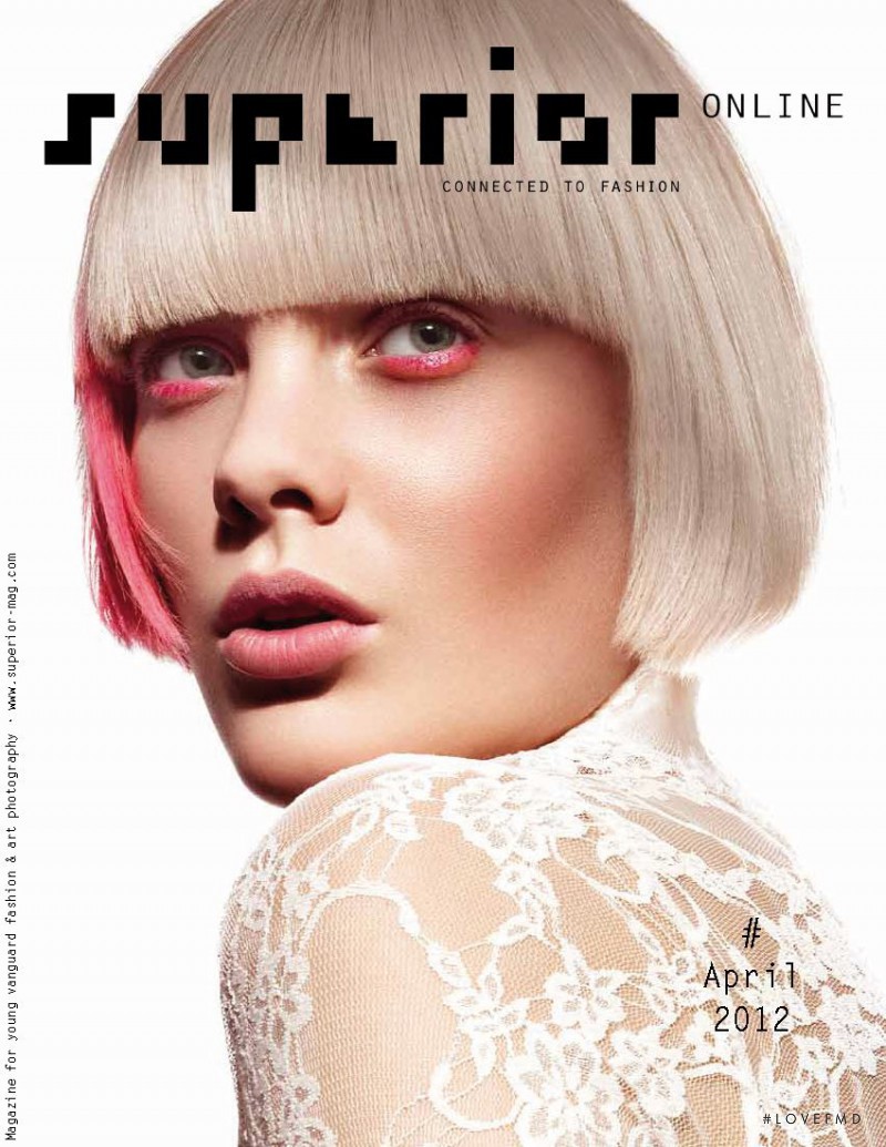Lisette Hühl featured on the Superior Magazine cover from April 2012