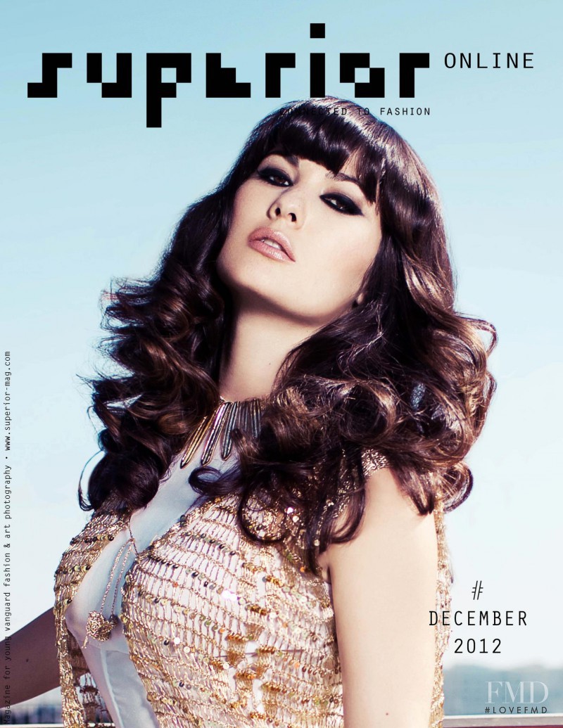 Celeste Thorson featured on the Superior Magazine cover from December 2012