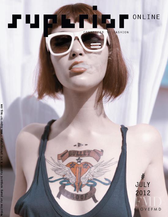 Taisia featured on the Superior Magazine cover from July 2012