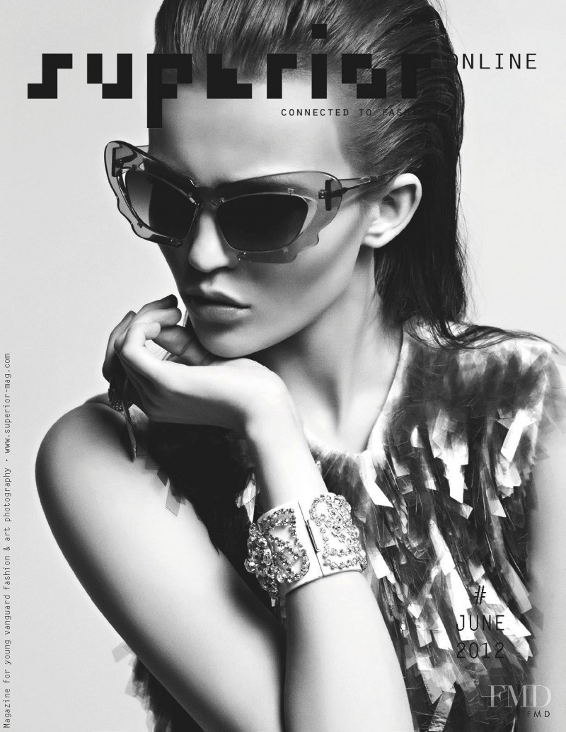 Agata Danilova featured on the Superior Magazine cover from June 2012