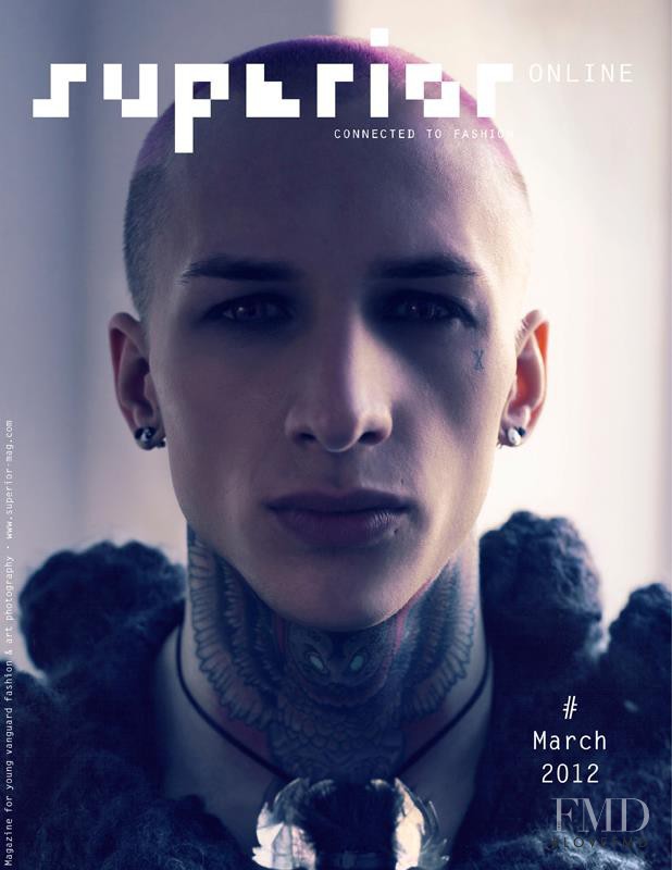 Jonas Wolfgang featured on the Superior Magazine cover from March 2012