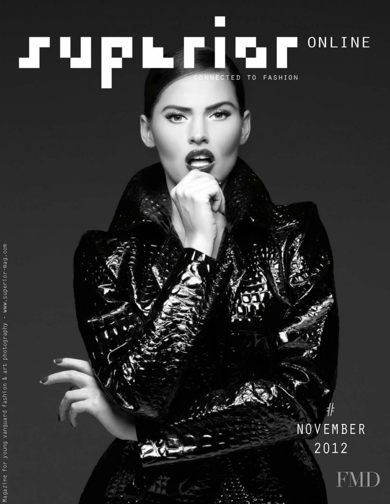 Hana Nitsche featured on the Superior Magazine cover from November 2012