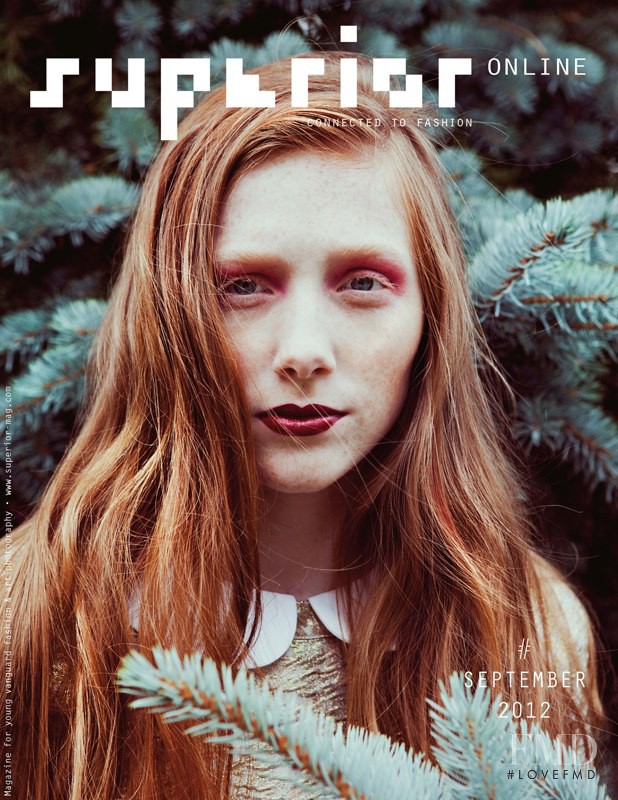 Caitlin Morrin featured on the Superior Magazine cover from September 2012