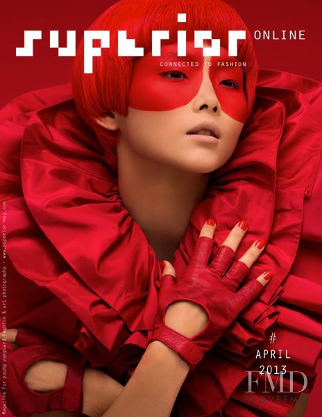 Jeanine Chin Hsi featured on the Superior Magazine cover from April 2013