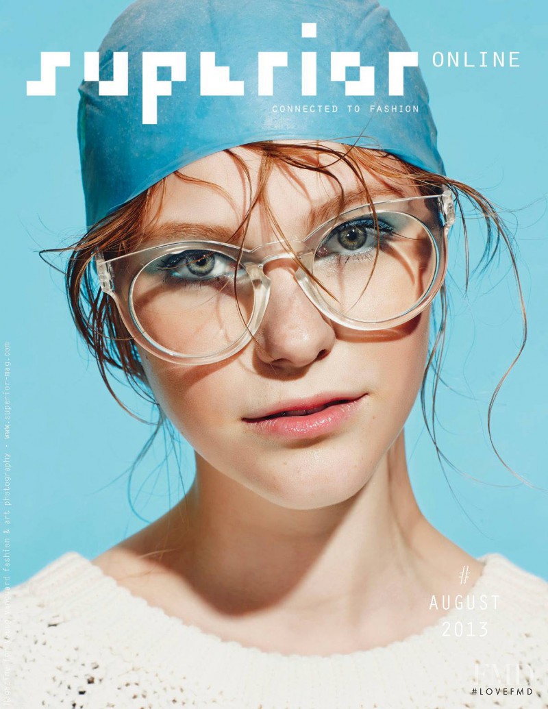 Greta Danis featured on the Superior Magazine cover from August 2013